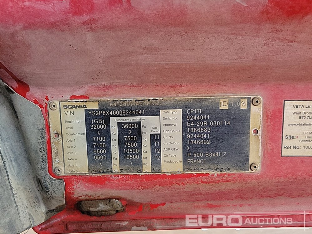 Camión volquete 2018 Scania P500XT: foto 40