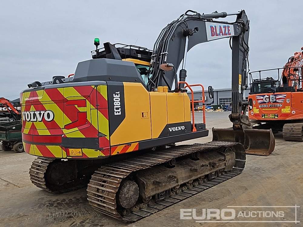 2018 Volvo EC180EL - Excavadora de cadenas: foto 5 2018 Volvo EC180EL - Excavadora de cadenas: foto 5