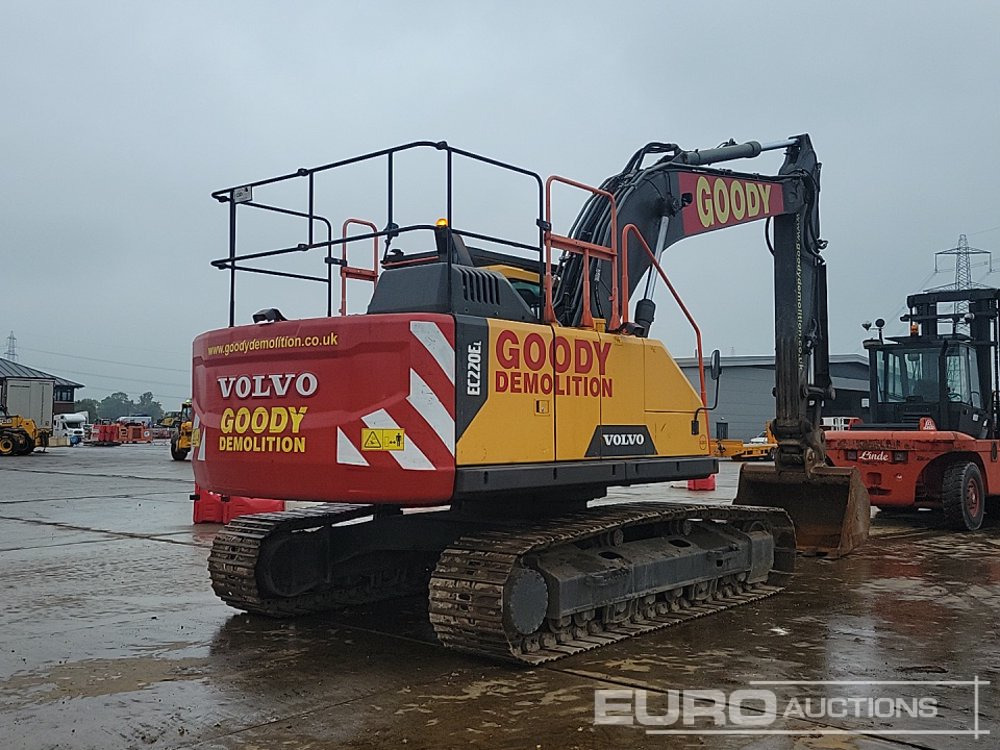 2018 Volvo EC220EL - Excavadora de cadenas: foto 5 2018 Volvo EC220EL - Excavadora de cadenas: foto 5