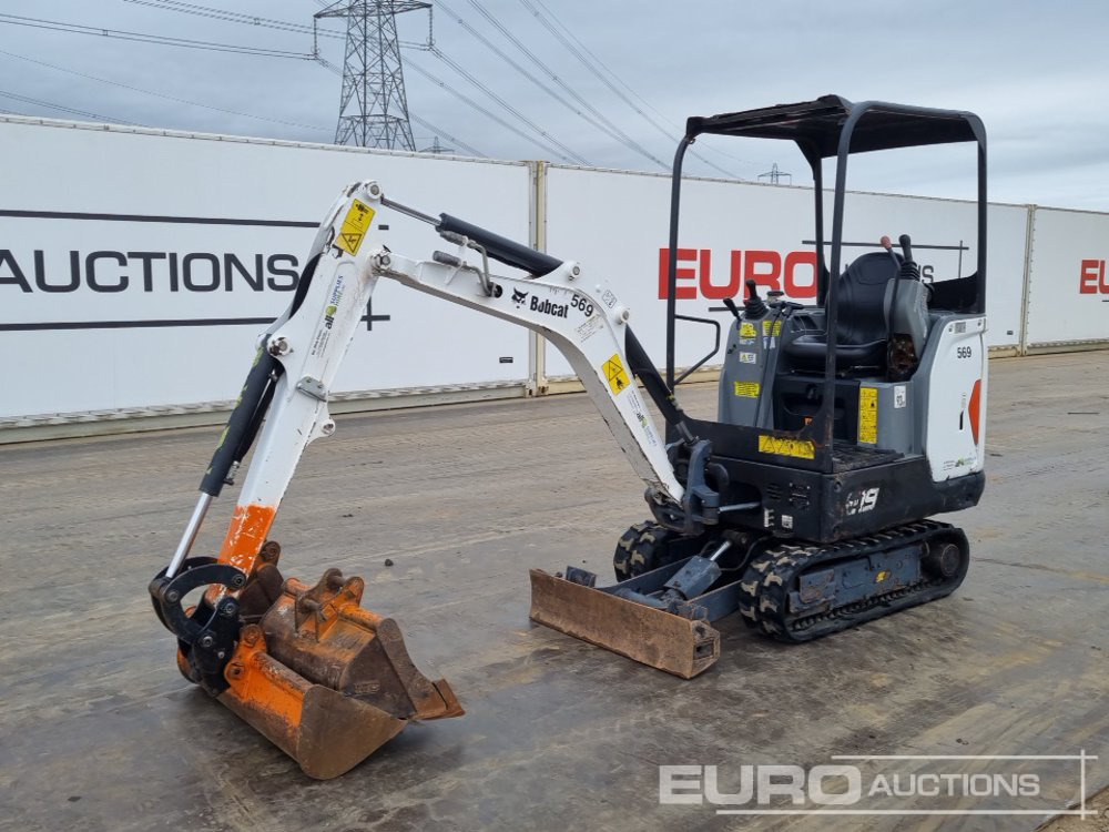 2019 Bobcat E19 - Miniexcavadora: foto 1 2019 Bobcat E19 - Miniexcavadora: foto 1