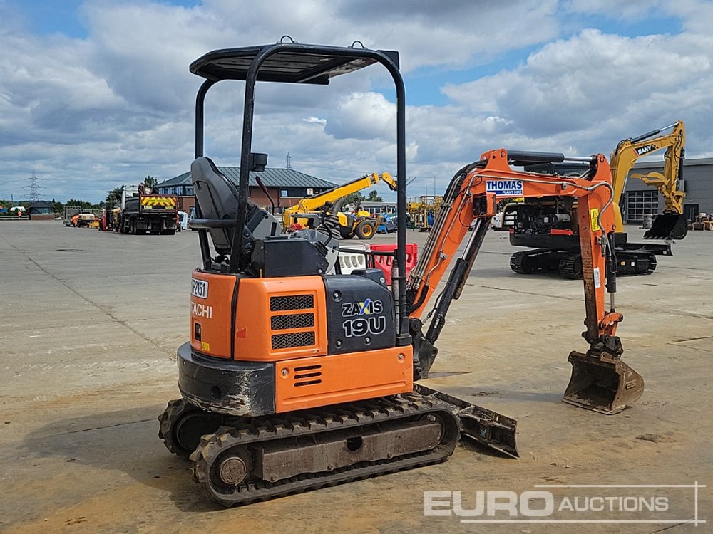 2019 Hitachi ZX19U-5A YR - Miniexcavadora: foto 5 2019 Hitachi ZX19U-5A YR - Miniexcavadora: foto 5