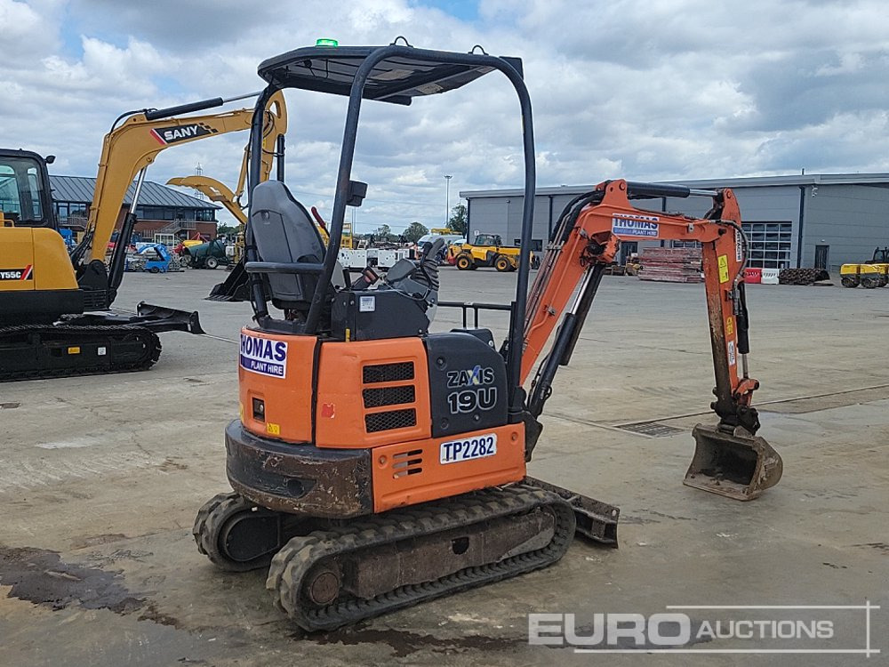 2019 Hitachi ZX19U-5A YR - Miniexcavadora: foto 5 2019 Hitachi ZX19U-5A YR - Miniexcavadora: foto 5