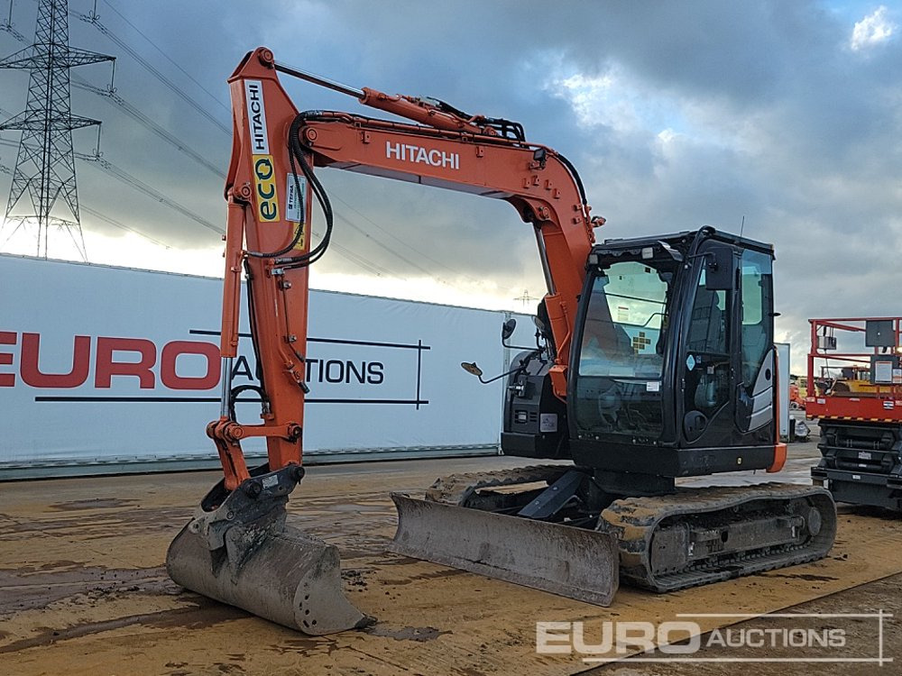 2019 Hitachi ZX85US-6 - Miniexcavadora: foto 1 2019 Hitachi ZX85US-6 - Miniexcavadora: foto 1