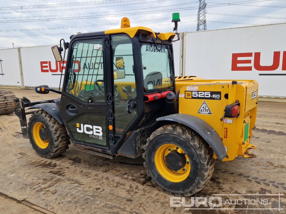 2019 JCB 525-60 Hi Viz - Manipulador telescópico: foto 3 2019 JCB 525-60 Hi Viz - Manipulador telescópico: foto 3