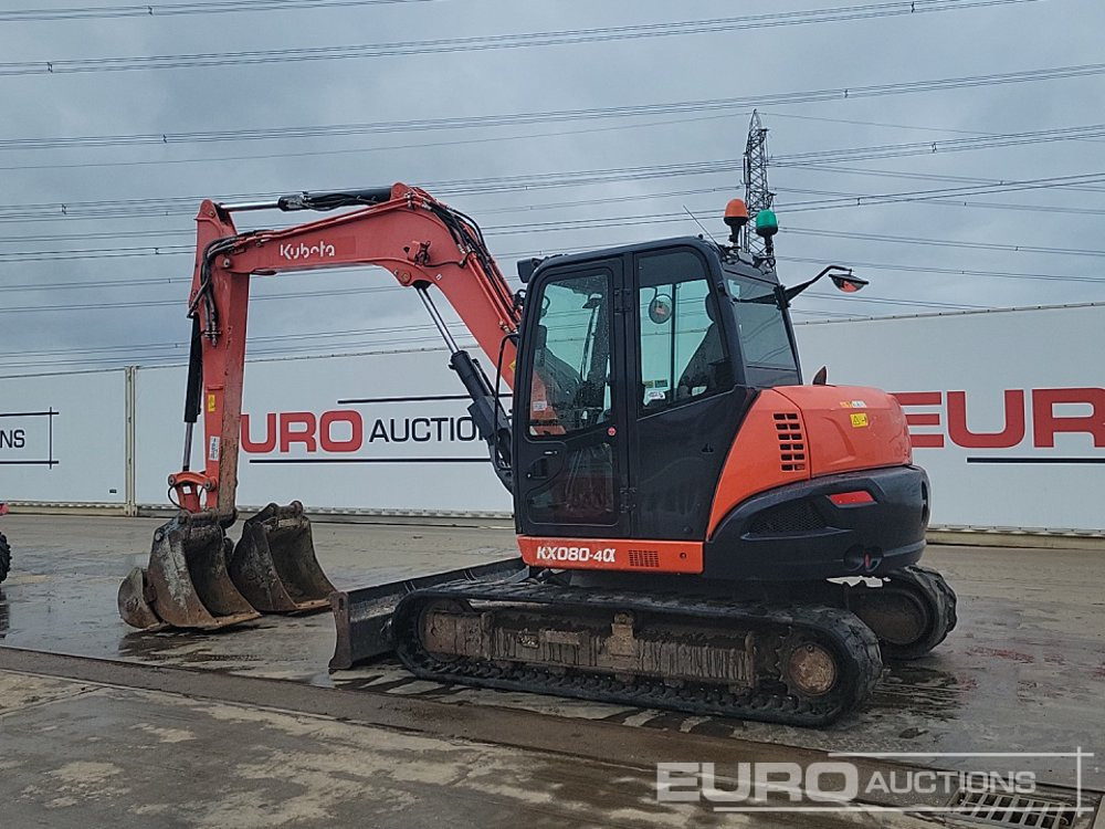 2019 Kubota KX080-4A - Miniexcavadora: foto 3 2019 Kubota KX080-4A - Miniexcavadora: foto 3
