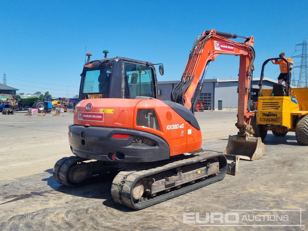 2019 Kubota KX080-4A - Miniexcavadora: foto 5 2019 Kubota KX080-4A - Miniexcavadora: foto 5