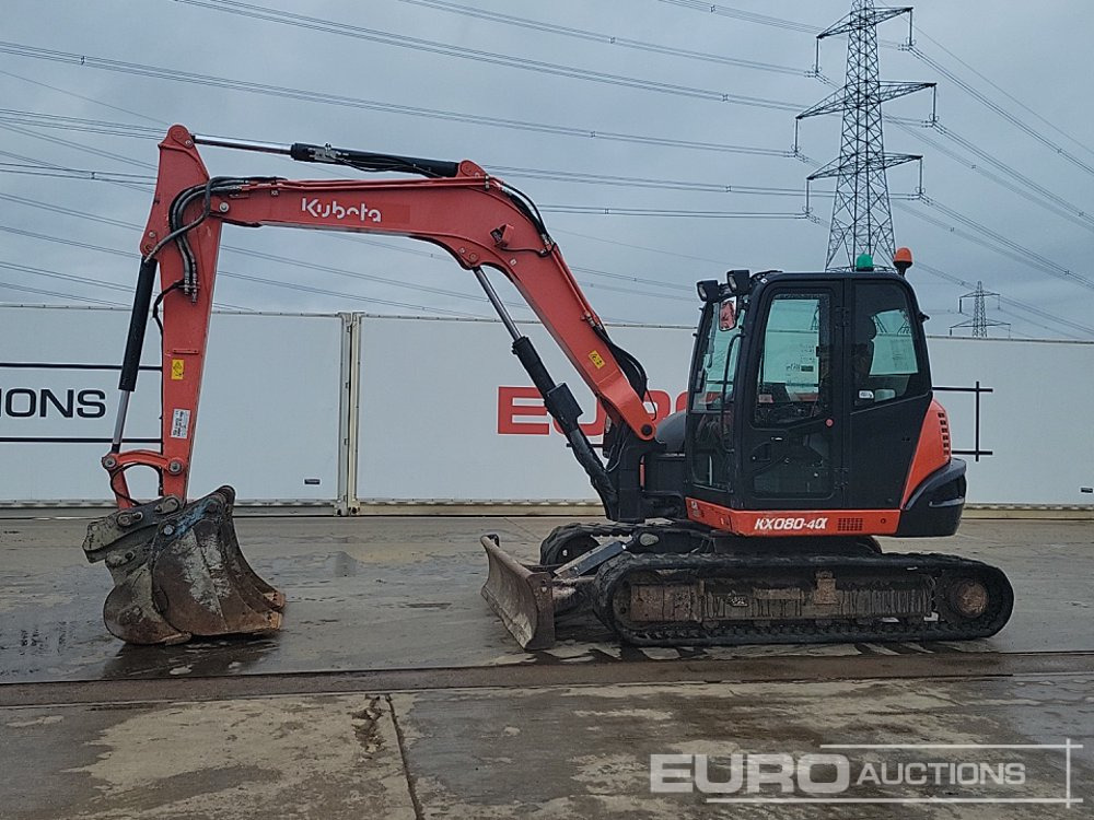 2019 Kubota KX080-4A - Miniexcavadora: foto 2 2019 Kubota KX080-4A - Miniexcavadora: foto 2