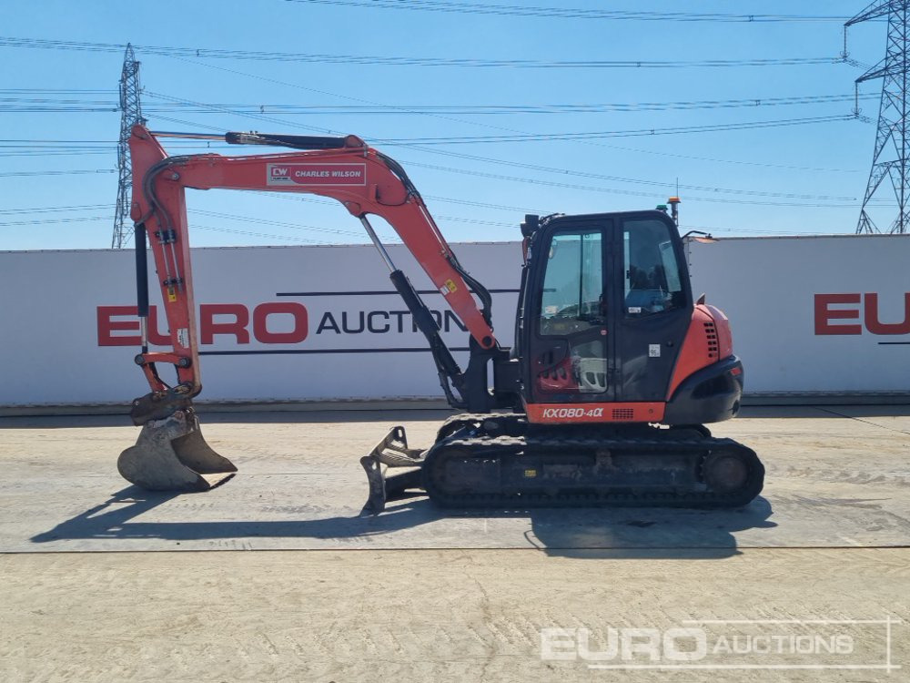 2019 Kubota KX080-4A - Miniexcavadora: foto 2 2019 Kubota KX080-4A - Miniexcavadora: foto 2