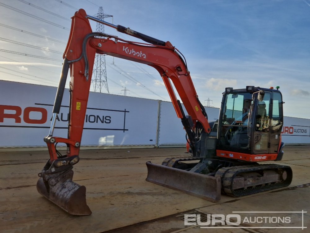 2019 Kubota KX080-4A2 - Miniexcavadora: foto 1 2019 Kubota KX080-4A2 - Miniexcavadora: foto 1