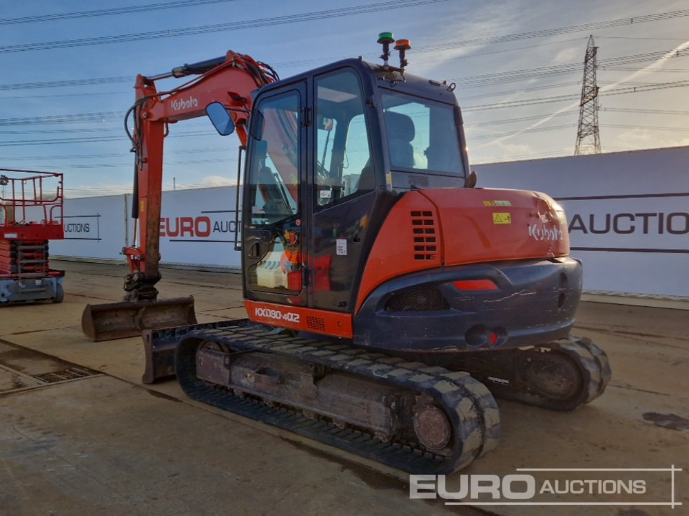 2019 Kubota KX080-4A2 - Miniexcavadora: foto 3 2019 Kubota KX080-4A2 - Miniexcavadora: foto 3