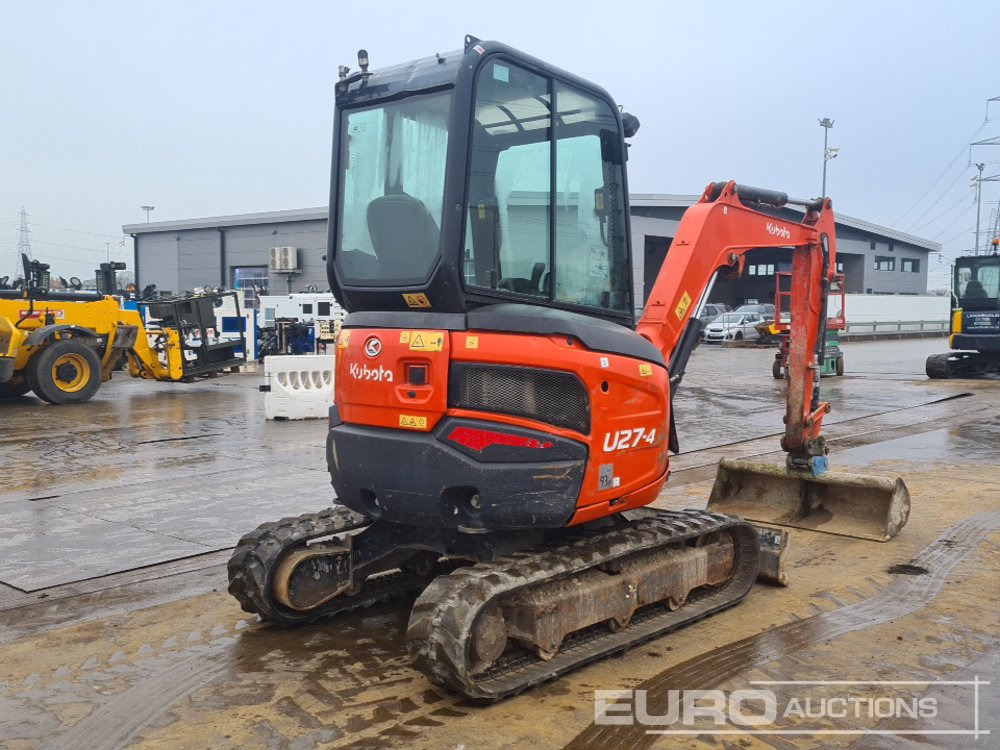 2019 Kubota U27-4 - Miniexcavadora: foto 5 2019 Kubota U27-4 - Miniexcavadora: foto 5