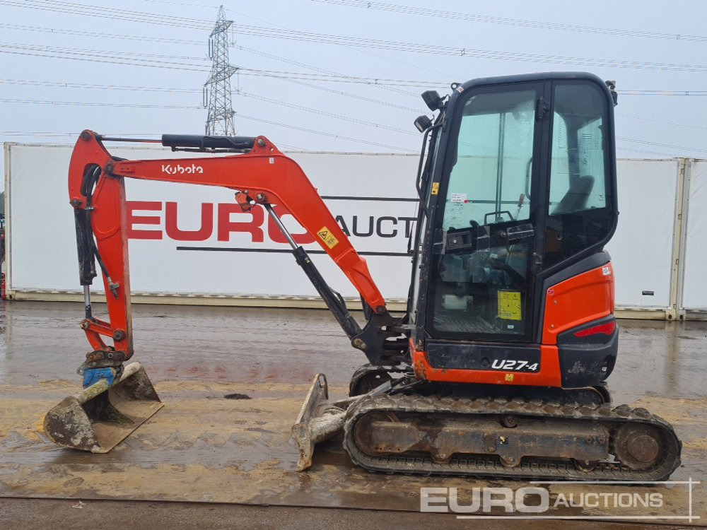 2019 Kubota U27-4 - Miniexcavadora: foto 2 2019 Kubota U27-4 - Miniexcavadora: foto 2