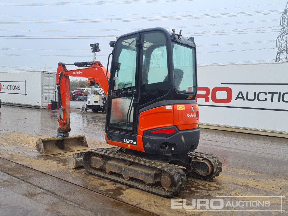 2019 Kubota U27-4 - Miniexcavadora: foto 3 2019 Kubota U27-4 - Miniexcavadora: foto 3