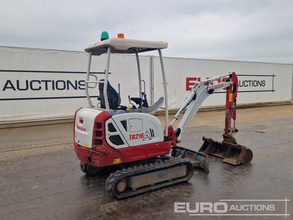 2019 Takeuchi TB216 - Miniexcavadora: foto 5 2019 Takeuchi TB216 - Miniexcavadora: foto 5