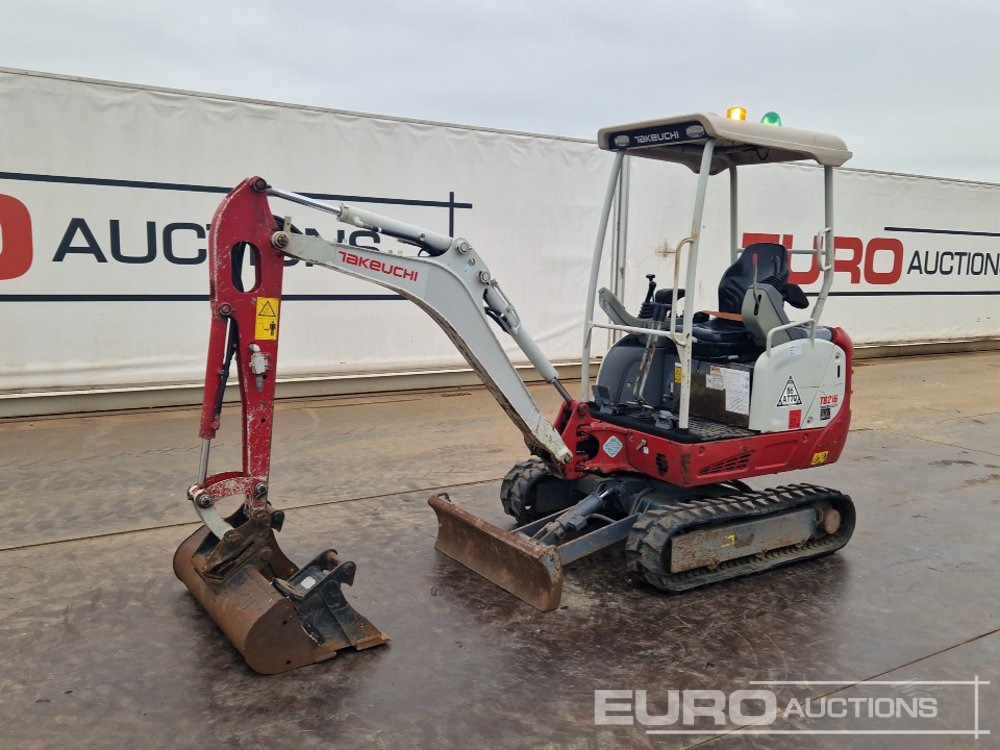 2019 Takeuchi TB216 - Miniexcavadora: foto 1 2019 Takeuchi TB216 - Miniexcavadora: foto 1
