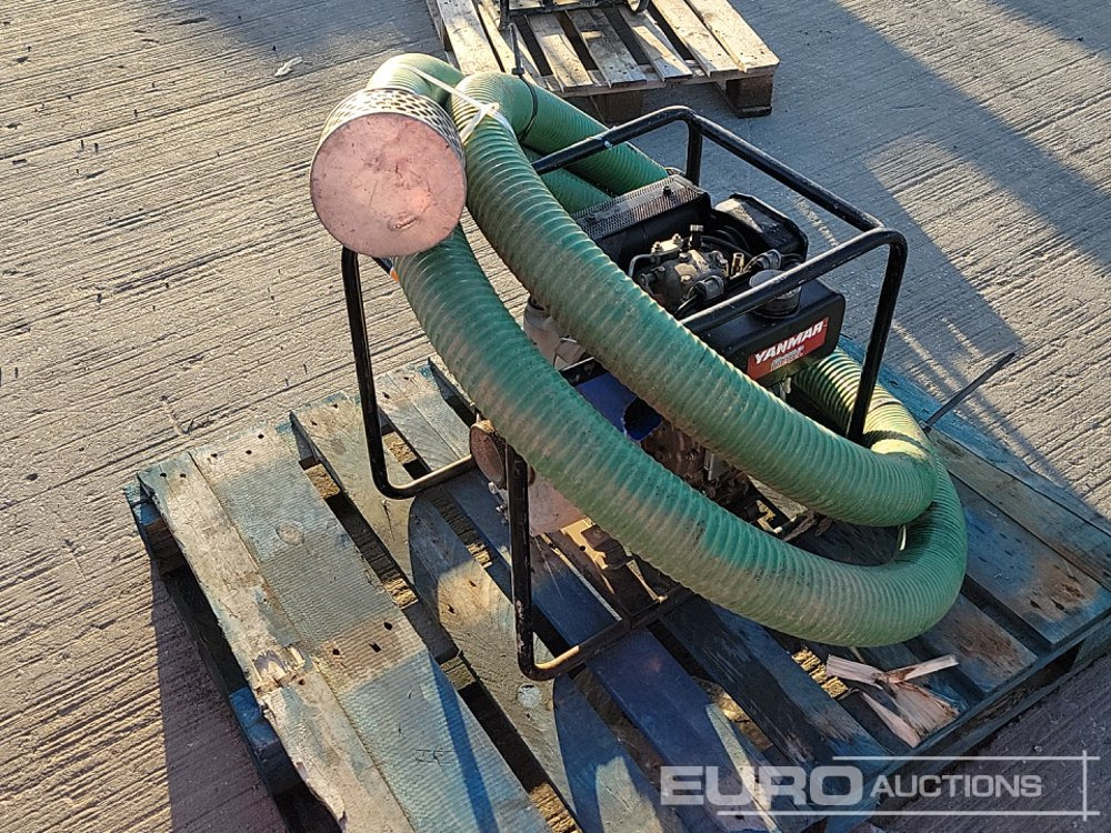 2019 Tsurumi Pump Diesel 3" Water Pump, Yanmar Engine, Hose - Bomba de agua: foto 1 2019 Tsurumi Pump Diesel 3" Water Pump, Yanmar Engine, Hose - Bomba de agua: foto 1
