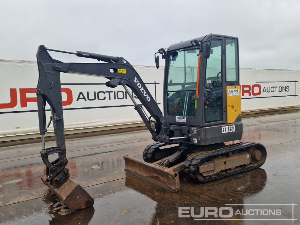 2019 Volvo ECR25D - Miniexcavadora: foto 1 2019 Volvo ECR25D - Miniexcavadora: foto 1