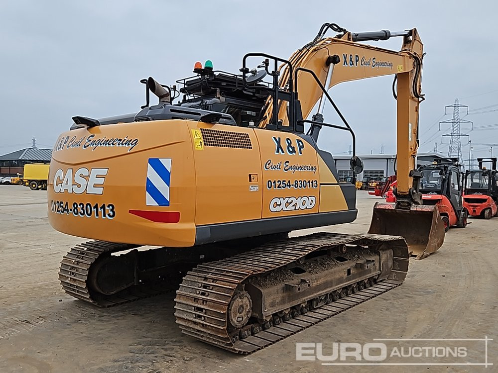 2020 Case CX210D - Excavadora de cadenas: foto 5 2020 Case CX210D - Excavadora de cadenas: foto 5