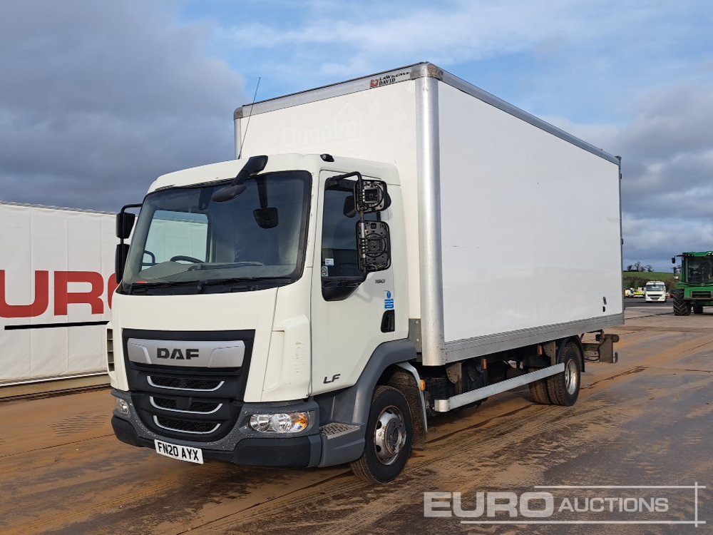 2020 DAF LF180 - Camión caja cerrada: foto 1 2020 DAF LF180 - Camión caja cerrada: foto 1