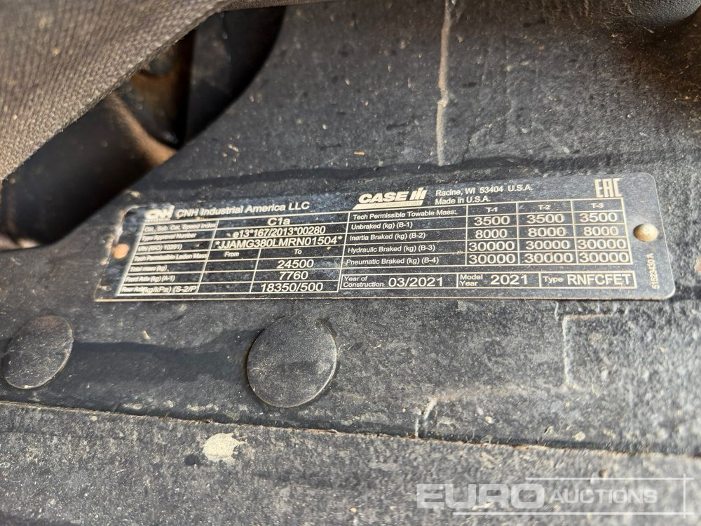 Tractor 2021 Case Magnum 380 CVX: foto 6