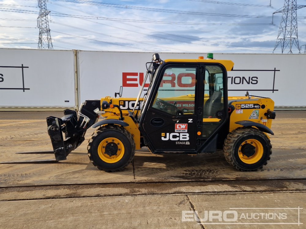 2021 JCB 525-60 Hi Viz - Manipulador telescópico: foto 2 2021 JCB 525-60 Hi Viz - Manipulador telescópico: foto 2