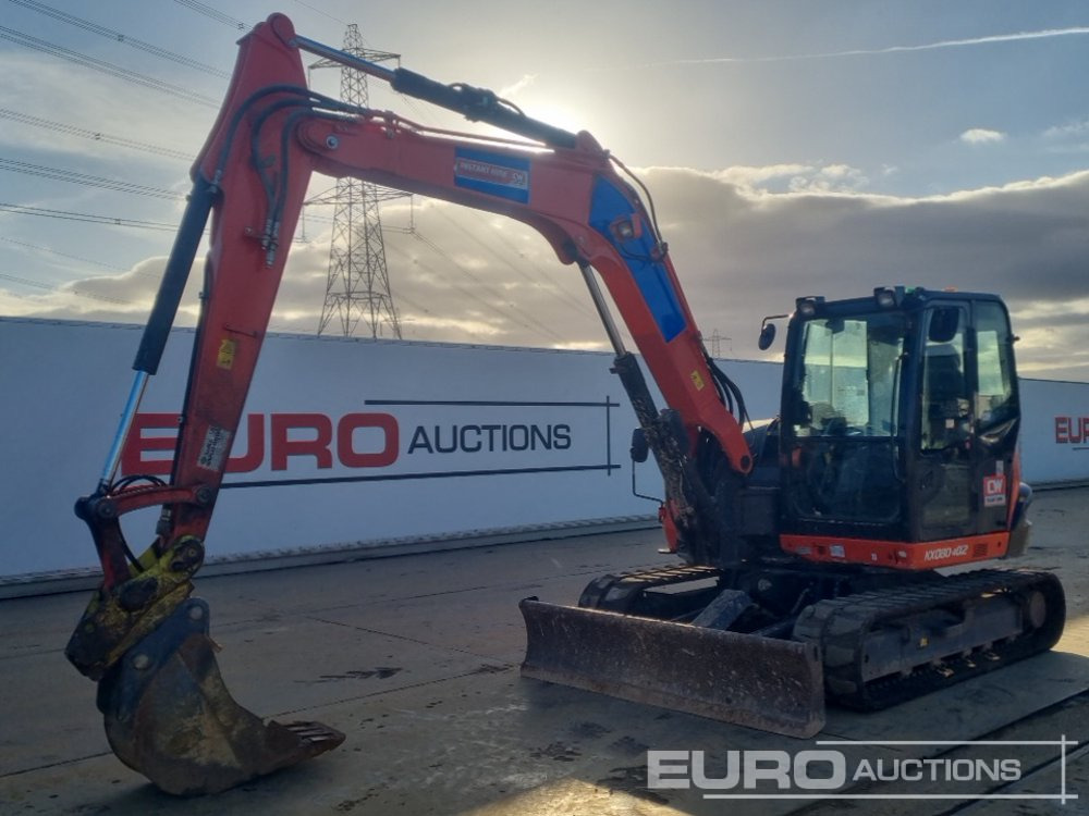 2021 Kubota KX080-4A2 - Miniexcavadora: foto 1 2021 Kubota KX080-4A2 - Miniexcavadora: foto 1