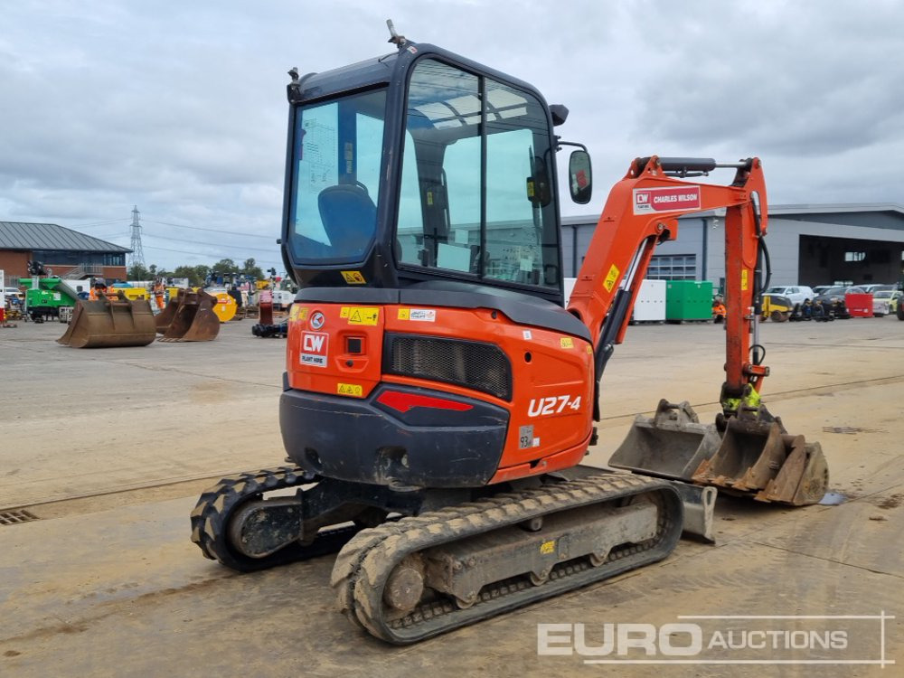 2021 Kubota U27-4 - Miniexcavadora: foto 5 2021 Kubota U27-4 - Miniexcavadora: foto 5
