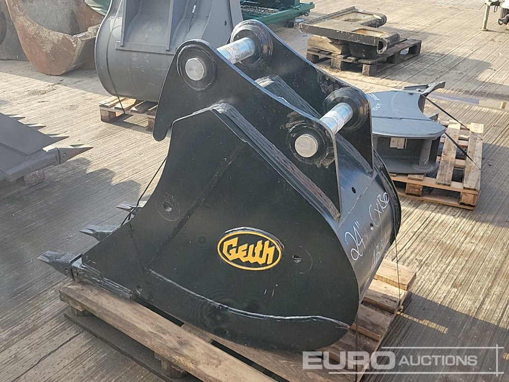 2022 Geith 24" Digging Bucket 65mm Pin to suit 13 Ton Excavator - Cazo: foto 3 2022 Geith 24" Digging Bucket 65mm Pin to suit 13 Ton Excavator - Cazo: foto 3