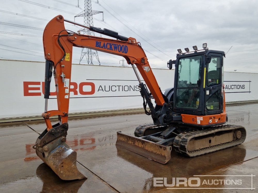 2022 Hitachi ZX55U-6 CLR - Miniexcavadora: foto 1 2022 Hitachi ZX55U-6 CLR - Miniexcavadora: foto 1