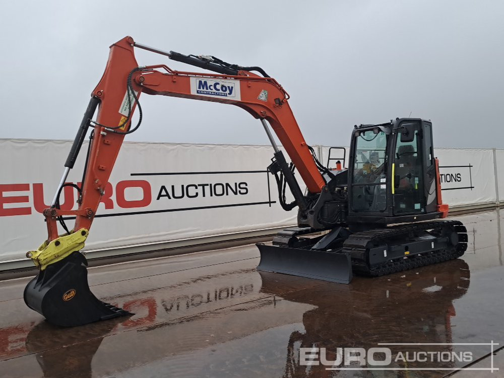 2022 Hitachi ZX85USB-6 - Miniexcavadora: foto 1 2022 Hitachi ZX85USB-6 - Miniexcavadora: foto 1