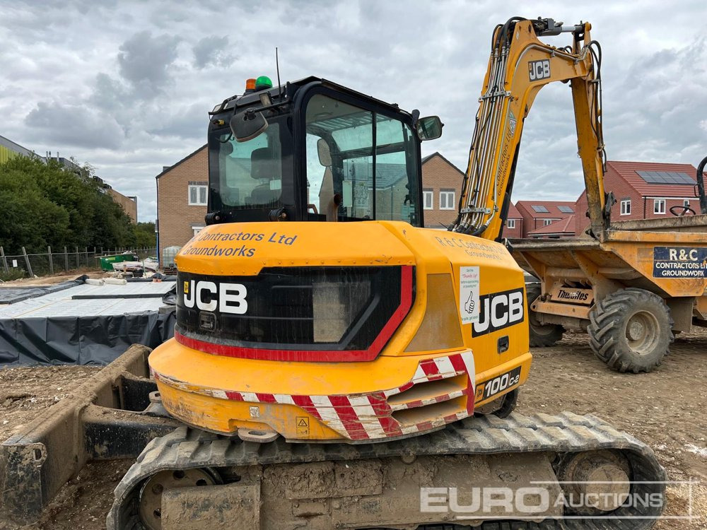 2022 JCB 100C-2 - Excavadora de cadenas: foto 3 2022 JCB 100C-2 - Excavadora de cadenas: foto 3