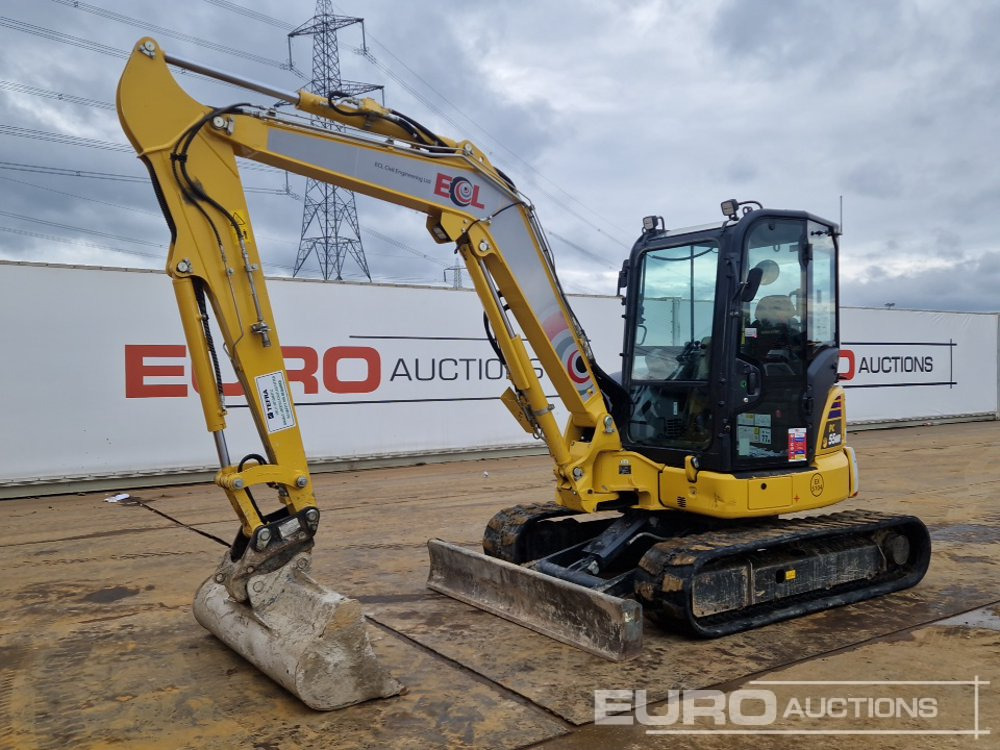 2024 Komatsu PC55MR-5E0 - Miniexcavadora: foto 1 2024 Komatsu PC55MR-5E0 - Miniexcavadora: foto 1