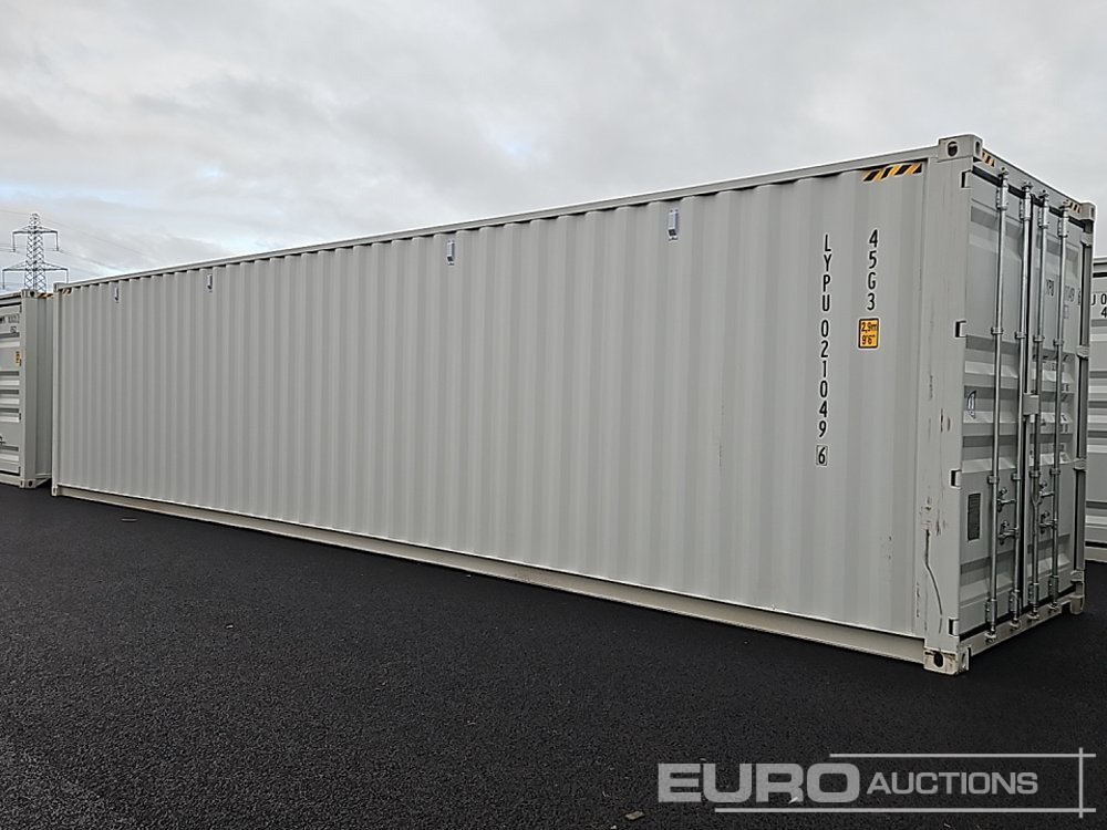 2025 40' x 8' Container, 4 Side Doors, 1 End Door (Cannot Be Reconsigned) - Contenedor marítimo: foto 4 2025 40' x 8' Container, 4 Side Doors, 1 End Door (Cannot Be Reconsigned) - Contenedor marítimo: foto 4