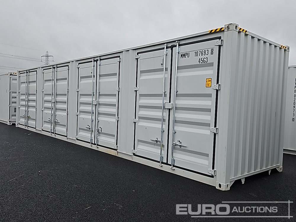 2025 CTN 40' x 8' High Cube Container, 4 Side Doors, 1 End Door (Cannot Be Reconsigned) - Contenedor marítimo: foto 1 2025 CTN 40' x 8' High Cube Container, 4 Side Doors, 1 End Door (Cannot Be Reconsigned) - Contenedor marítimo: foto 1