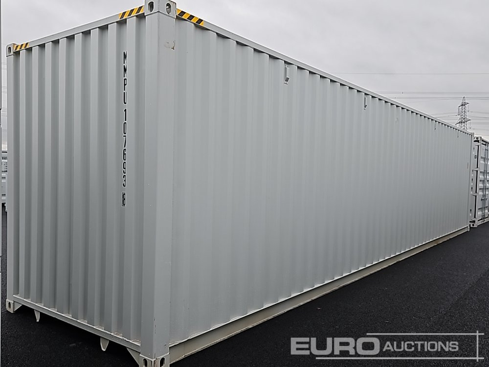 2025 CTN 40' x 8' High Cube Container, 4 Side Doors, 1 End Door (Cannot Be Reconsigned) - Contenedor marítimo: foto 5 2025 CTN 40' x 8' High Cube Container, 4 Side Doors, 1 End Door (Cannot Be Reconsigned) - Contenedor marítimo: foto 5