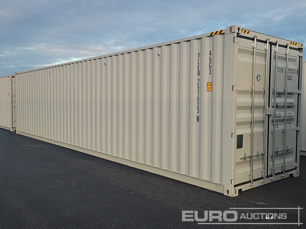 2025 CTN 40' x 8' High Cube Container, 4 Side Doors, 1 End Door (Cannot Be Reconsigned) - Contenedor marítimo: foto 4 2025 CTN 40' x 8' High Cube Container, 4 Side Doors, 1 End Door (Cannot Be Reconsigned) - Contenedor marítimo: foto 4