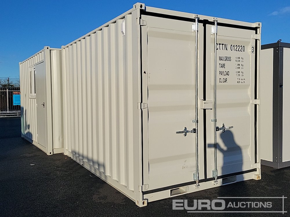 2025 CTTN 12' x 7' Container, 1 Side Door, 1 End Door, Window (Cannot Be Reconsigned) - Contenedor marítimo: foto 3 2025 CTTN 12' x 7' Container, 1 Side Door, 1 End Door, Window (Cannot Be Reconsigned) - Contenedor marítimo: foto 3