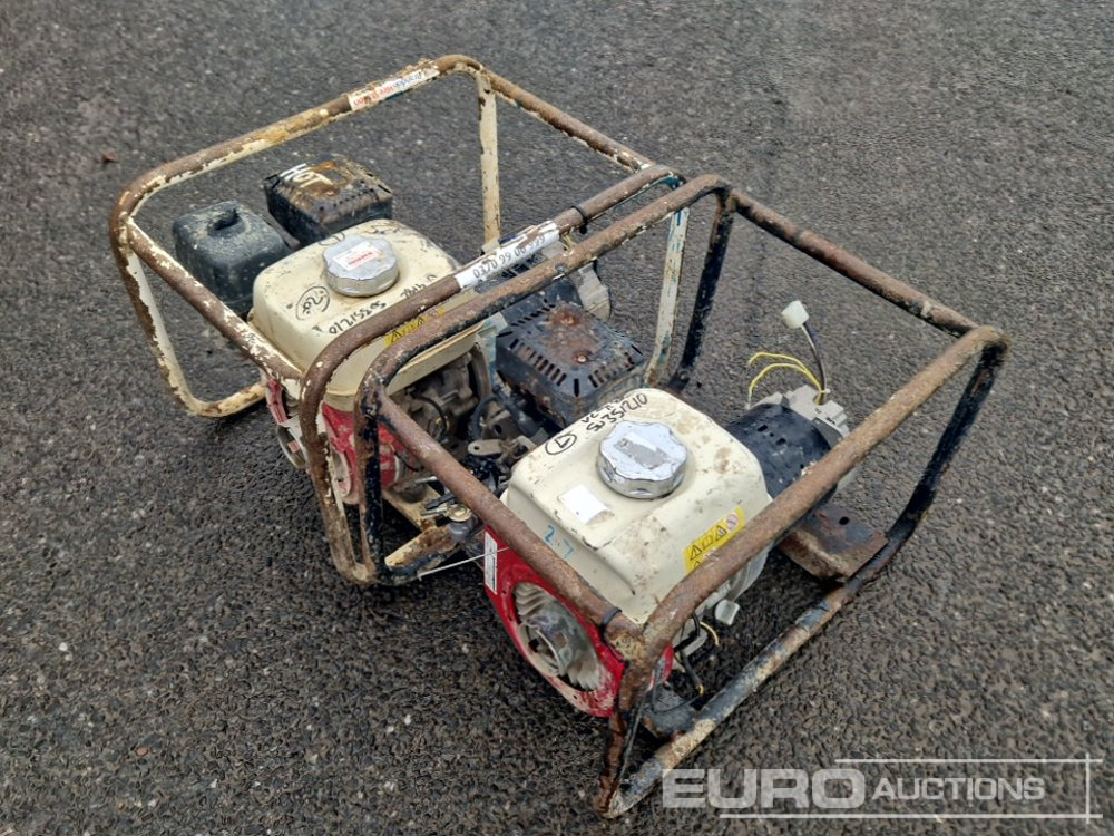 3Kva Petrol Generator, Honda Engine (2 of) (Spares) - Generador industriale: foto 2 3Kva Petrol Generator, Honda Engine (2 of) (Spares) - Generador industriale: foto 2