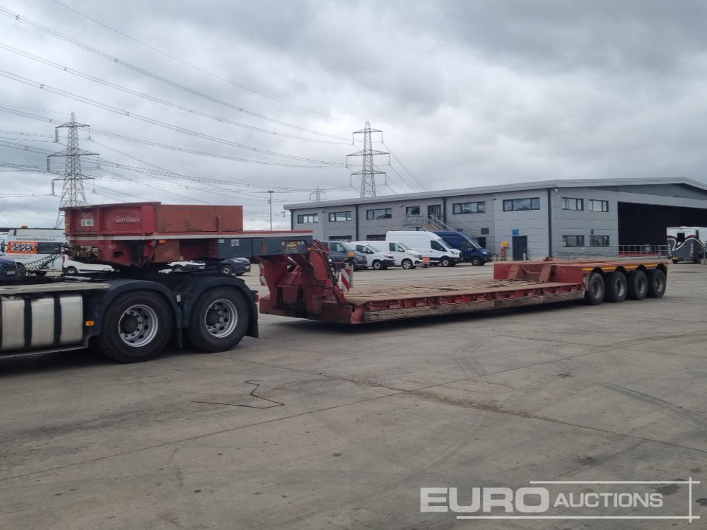 4 Axle Drop Neck Low Loader Trailer, Power Steer, 3" Pin - Semirremolque góndola rebajadas: foto 1 4 Axle Drop Neck Low Loader Trailer, Power Steer, 3" Pin - Semirremolque góndola rebajadas: foto 1