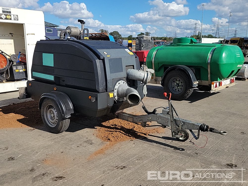 Bomba de agua Autoprime Q-Series Single Axle Water Pump, 4 Cylinder Engine: foto 7