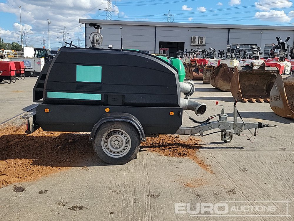 Bomba de agua Autoprime Q-Series Single Axle Water Pump, 4 Cylinder Engine: foto 6