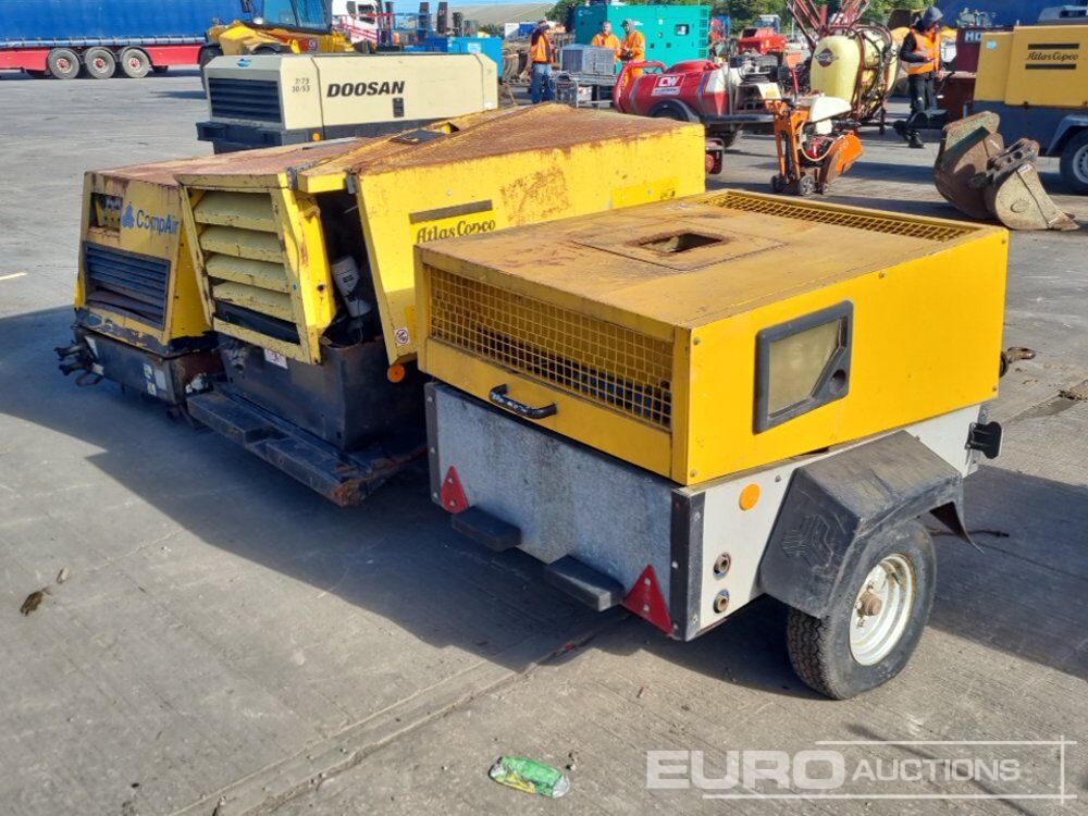 Comp Air Compressor (Engine Missing), Atlas Copco Single Axle Compressor (Engine Missing), Comp Air Single Axle Compressor (Engine Missing) - Compresor de aire: foto 5 Comp Air Compressor (Engine Missing), Atlas Copco Single Axle Compressor (Engine Missing), Comp Air Single Axle Compressor (Engine Missing) - Compresor de aire: foto 5