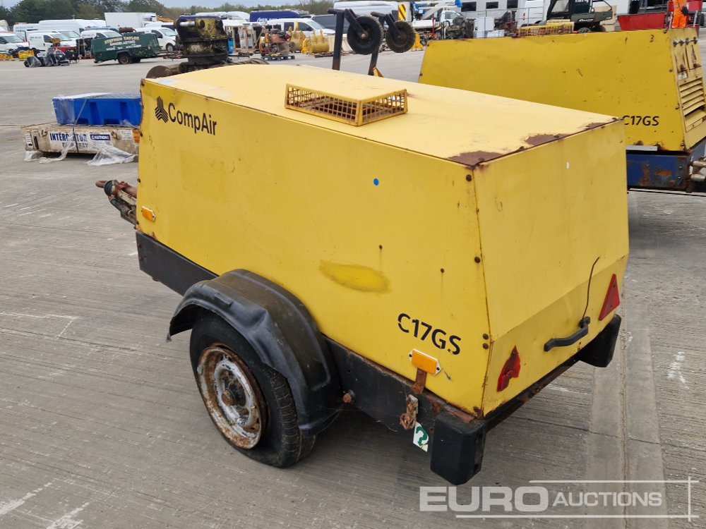 Compair Single Axle Compressor - Compresor de aire: foto 3 Compair Single Axle Compressor - Compresor de aire: foto 3