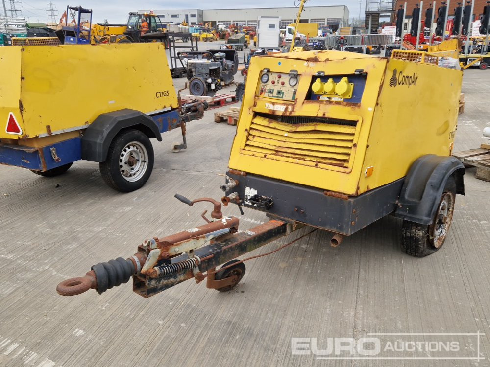 Compair Single Axle Compressor - Compresor de aire: foto 1 Compair Single Axle Compressor - Compresor de aire: foto 1