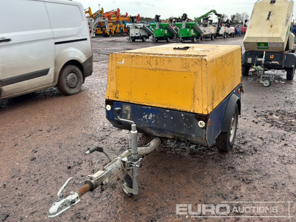Compair Single Axle Diesel Compressor, Kubota Engine - Compresor de aire: foto 1 Compair Single Axle Diesel Compressor, Kubota Engine - Compresor de aire: foto 1