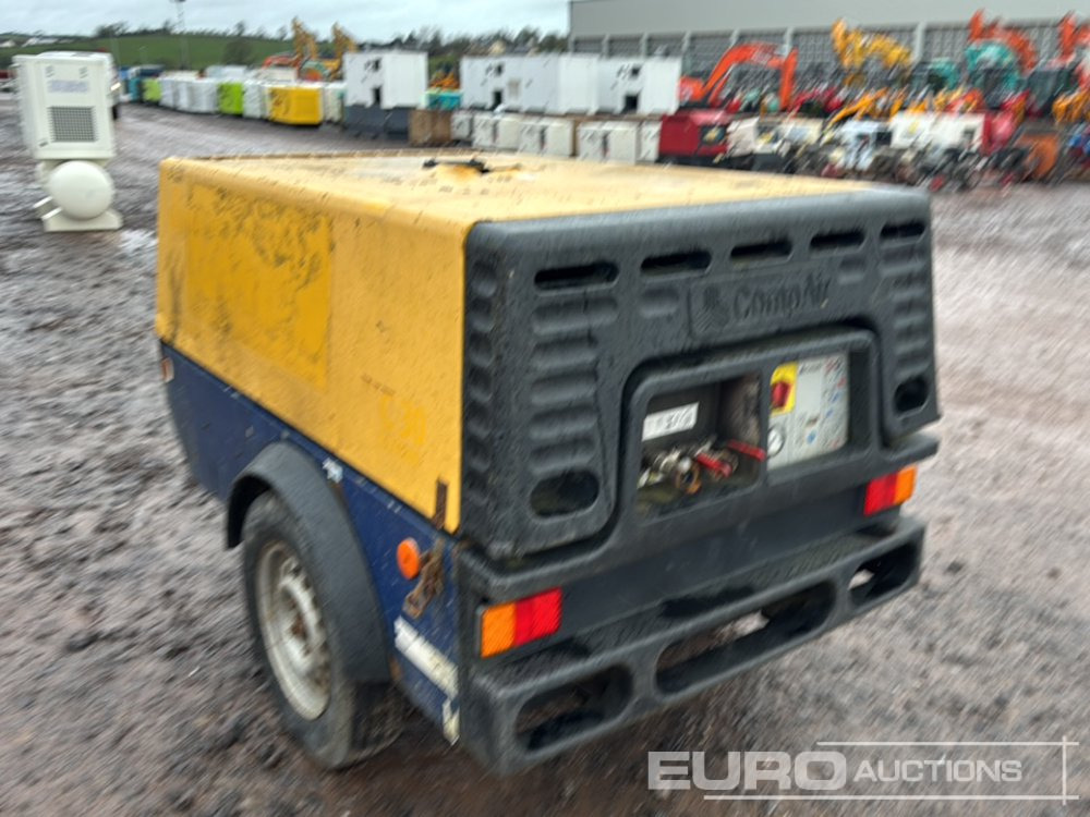 Compair Single Axle Diesel Compressor, Kubota Engine - Compresor de aire: foto 3 Compair Single Axle Diesel Compressor, Kubota Engine - Compresor de aire: foto 3