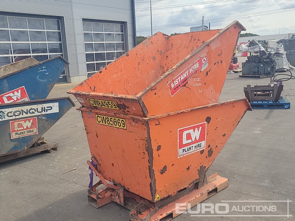 Conquip Tipping Skip to suit Forklift (2 of) - Contenedor basculante: foto 5 Conquip Tipping Skip to suit Forklift (2 of) - Contenedor basculante: foto 5