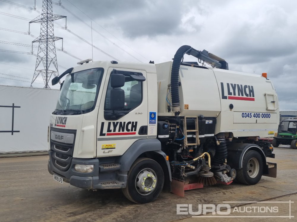DAF LF230 - Barredora vial: foto 1 DAF LF230 - Barredora vial: foto 1