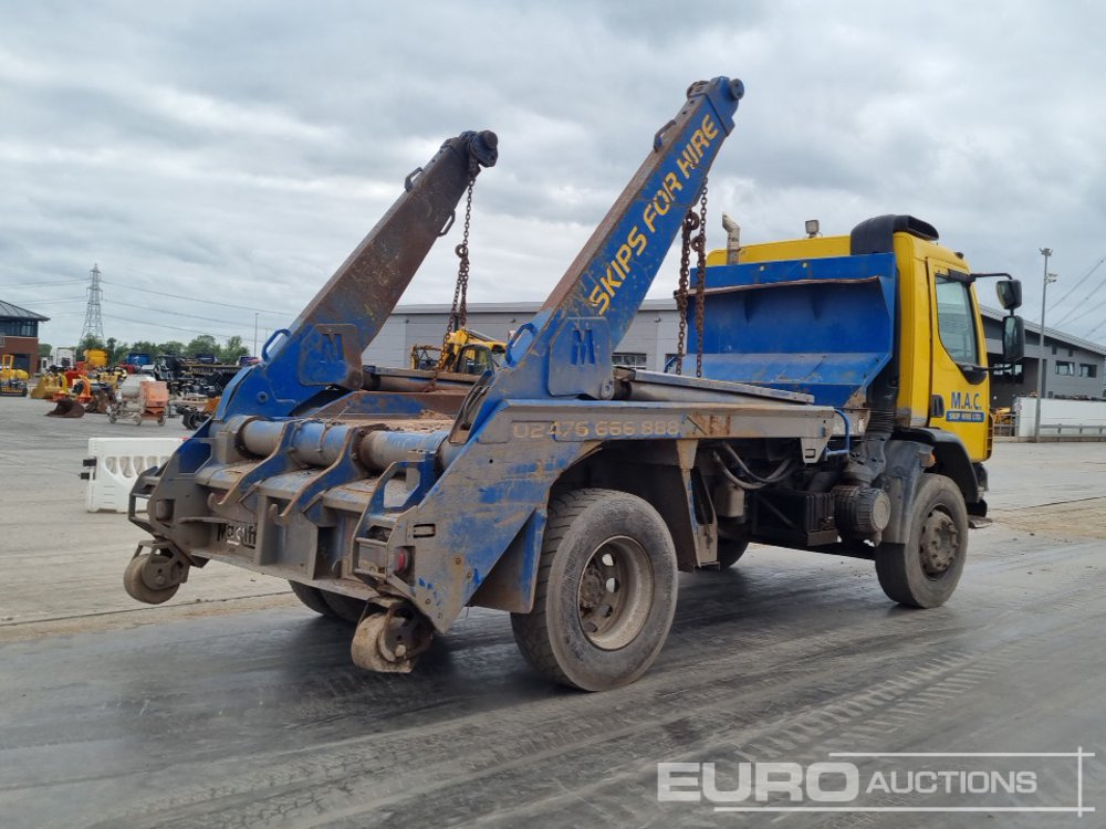 DAF LF55.220 - Camión portacontenedor de cadenas: foto 5 DAF LF55.220 - Camión portacontenedor de cadenas: foto 5