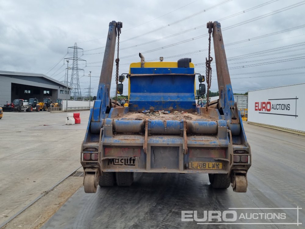 DAF LF55.220 - Camión portacontenedor de cadenas: foto 4 DAF LF55.220 - Camión portacontenedor de cadenas: foto 4